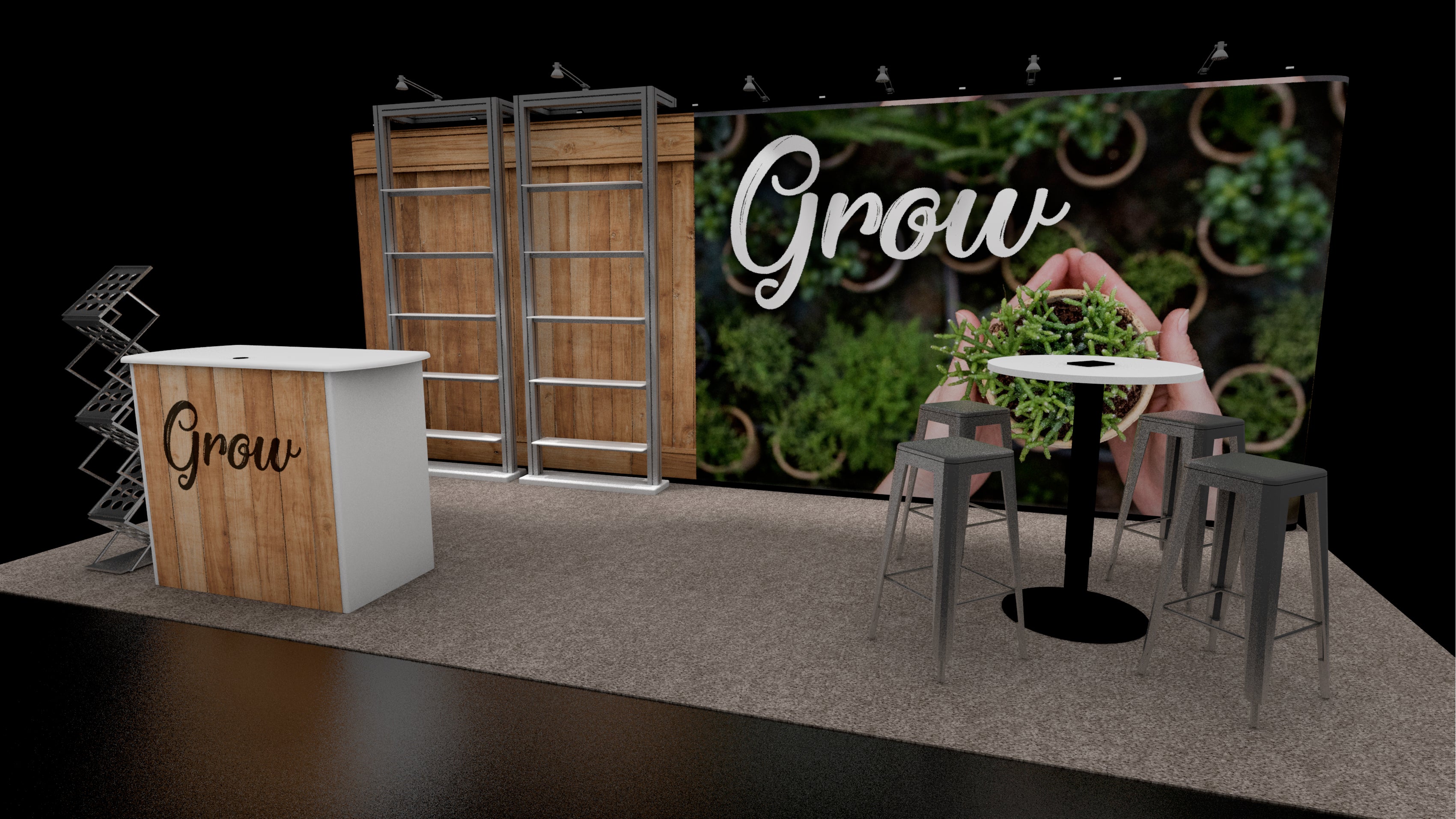 20' Instand Custom Portable Display