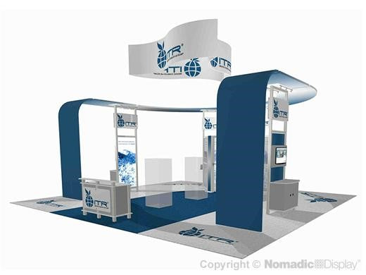 30' DesignLine Tension Fabric Island