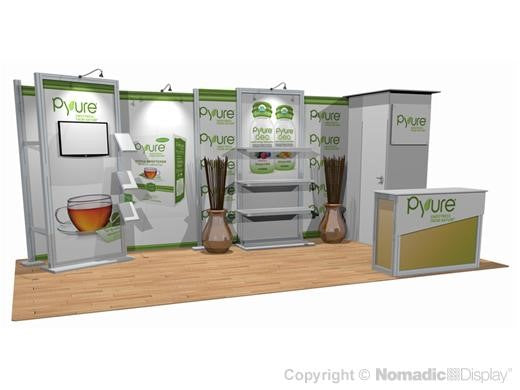 20' DesignLine Modular Inline Display