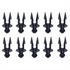 Hub Studs - Instand - Set of 10 Black (MCBS)
