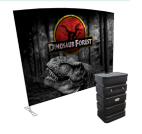 10' FabLite Pistachio (Left) Pillowcase Exhibit (TPKS10PFL)