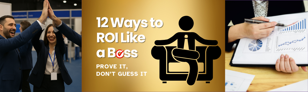 12 Ways to Trade Show ROI Like a Boss