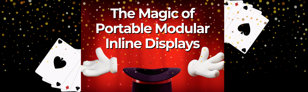 Pack, Set, Show Off: The Magic of Portable Modular Inline Displays