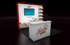 10' x 10' Backlit Presentation Display w/ Product Shelving and Meeting Area (ID0518)