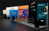 10' x 60' Modular Inline Exhibit with Product Display Zones (ID0549)