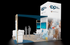 20' x 20' DesignLine Island Exhibit w/ Walk-In Storage and Backlit Kiosks (ID0565)
