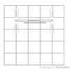 3' FabLite Empire Angled Pillowcase Portable Kiosk w/ Monitor Mount (AB0539N)