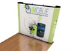10' Instand Flat Magnetic Inkjet Pop-up Display w/ Endcaps (AB2010N)
