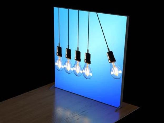 8' LightWall SEG Backlit Fabric Display (AB2057N)