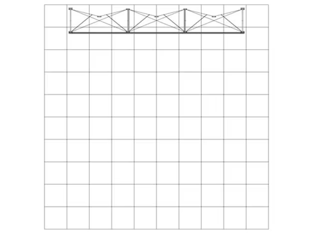 8' SPlus SEG Fabric Pop-up Display (AB2070N)
