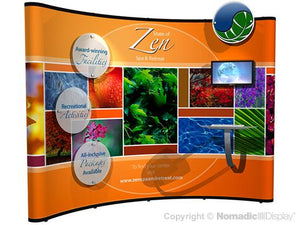 10' Instand Enhancement Curved Pop up (DL9093N)