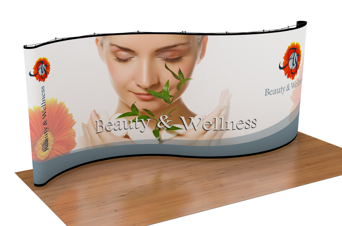 Graphic Refresh for 20' Serpentine Pop Up Display (AB3020N-GR)