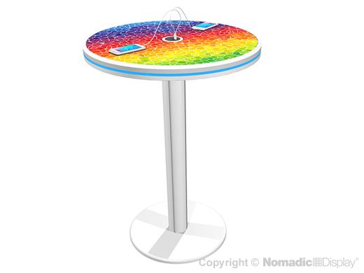 40" Bistro Charging Station Table - Round